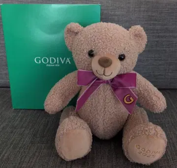 GODIVA 테디베어 봉제 인형