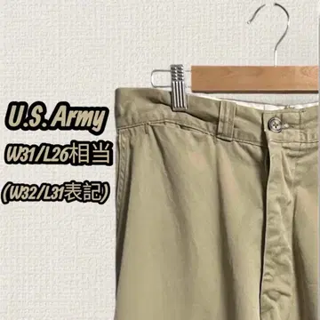 50s~60s U.S. ARMY 치노 복구 탑 W31