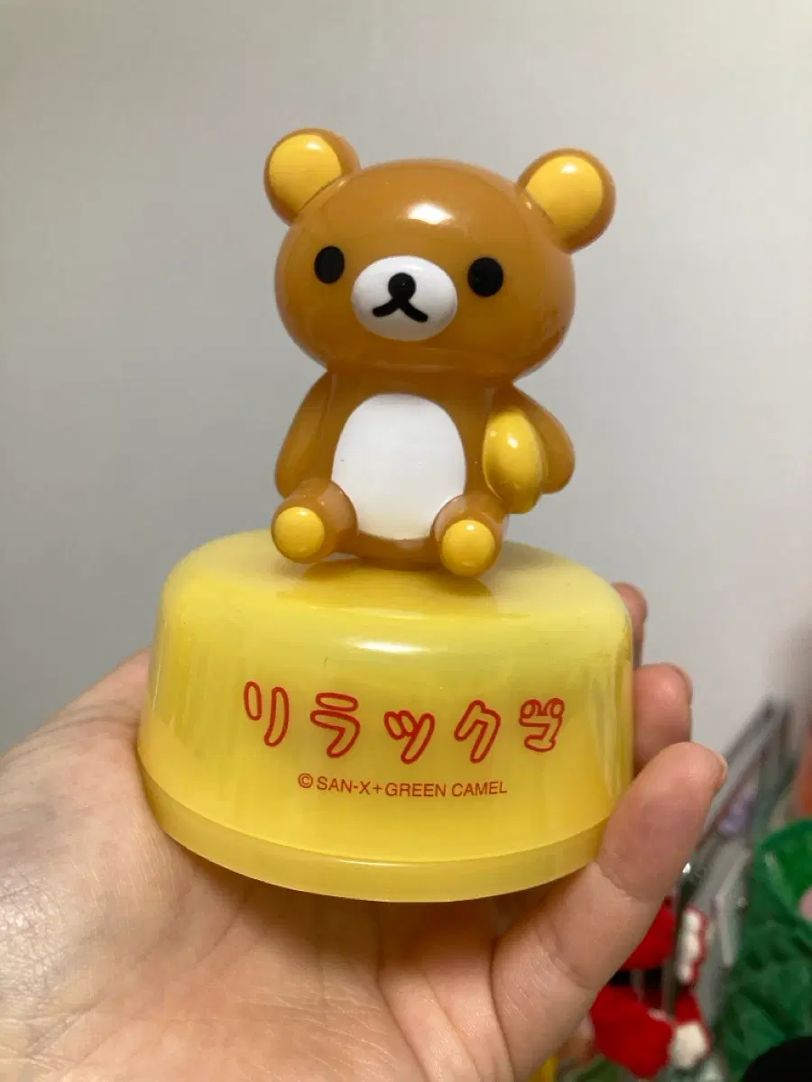 고전 리락쿠마 움직이는 조명 무드등