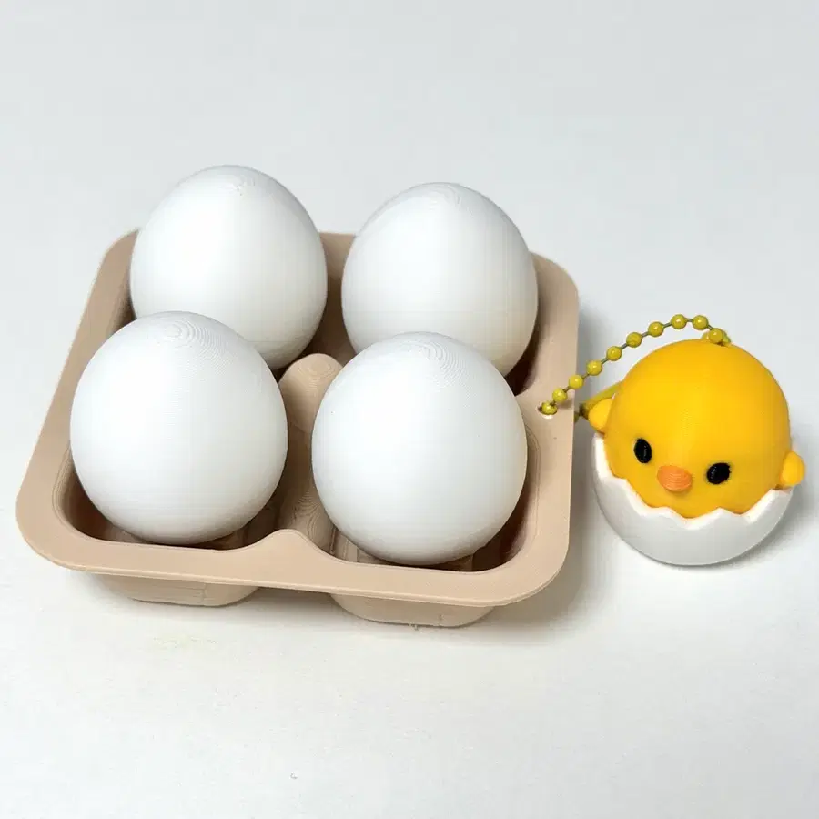계란 클리커 (+병아리 키링)