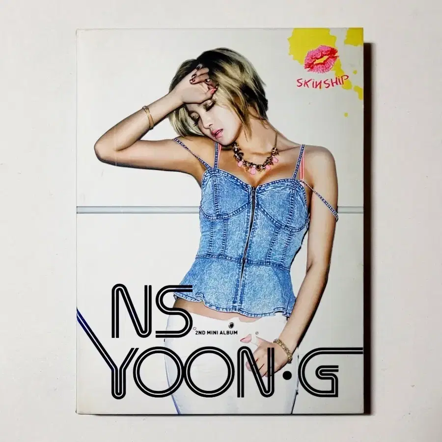 [희귀싸인반]NS윤지 2nd 미니앨범-SKIN SHIP/2012년