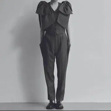Bibiy. 셋업 베스트 팬츠 DONNA RIBBON VEST