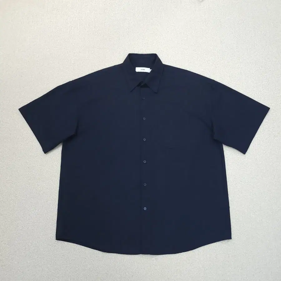 (XL)LEIRE 남자 린넨 반팔 오버핏 셔츠 남방 여름 W4913