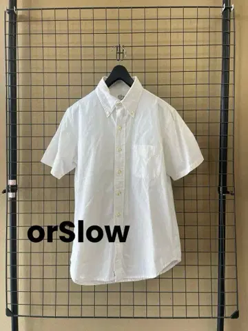 orSlow 오어슬로우 숏 슬리브 버튼 다운 셔츠 BD SHIRT