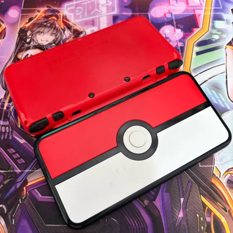 닌텐도 2DS XL 몬스터볼 에디션 게임기 순정 (하자품)