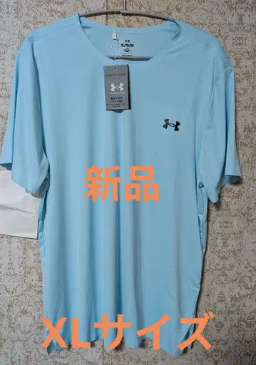 언더 아머 ARMOURDRY 티셔츠 라이트 블루 XL