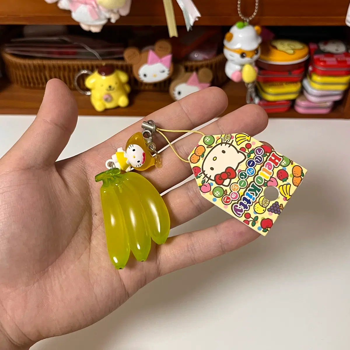 고전키티 과일키티 바나나 키티 스트랩