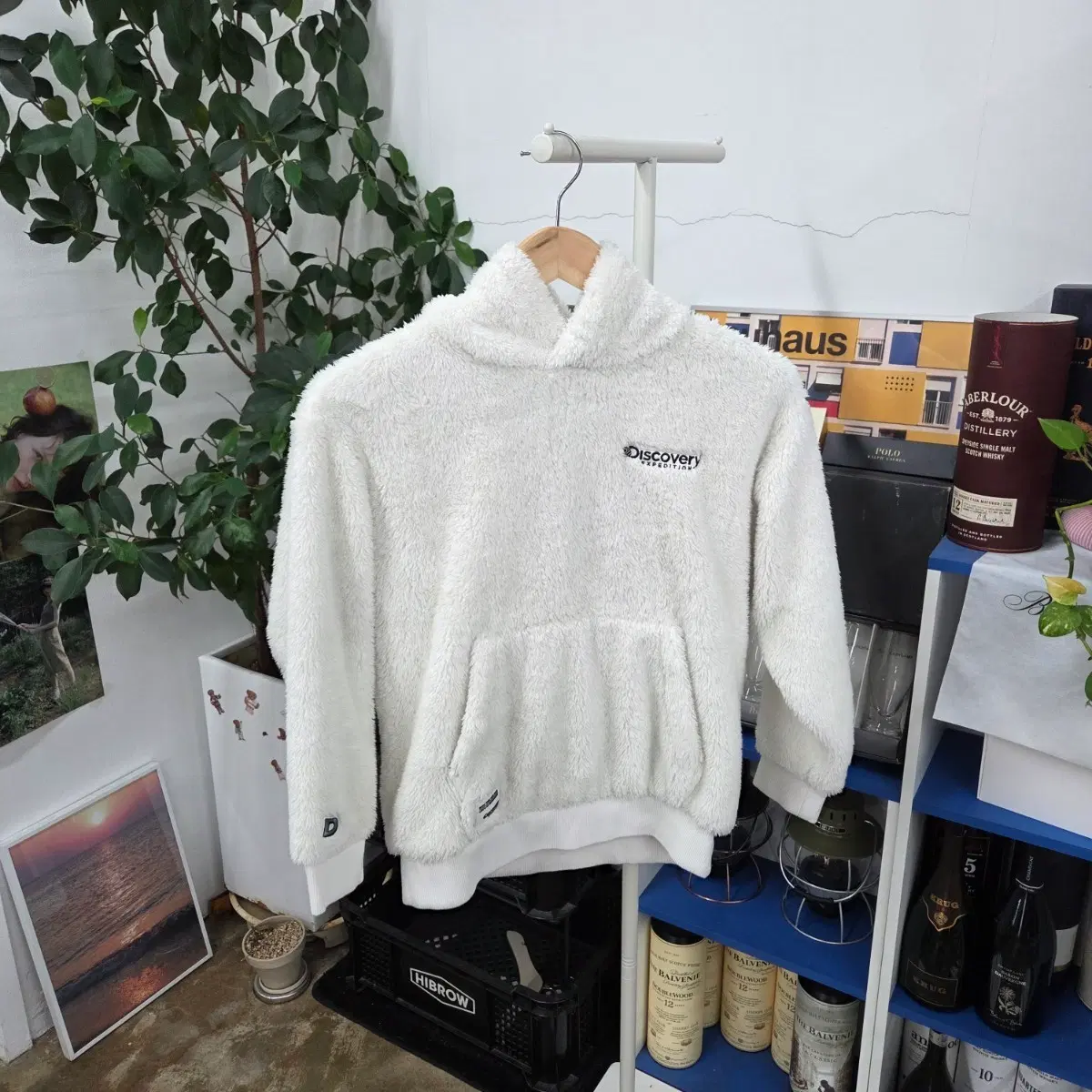 디스커버리 키즈 플리스 후드티 150
