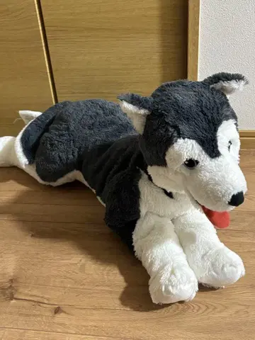 IKEA 허스키 개 봉제 인형