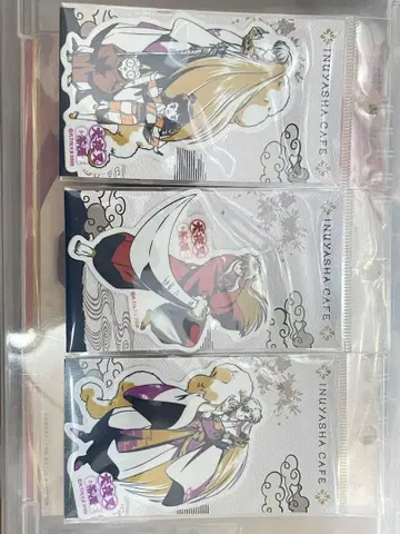 이누야샤 셋쇼마루 린 자켄 스티커 이누야샤 찻집 카페