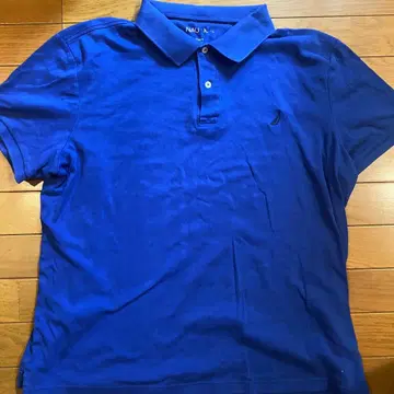 NAUTICA 피케 셔츠 블루 XXL