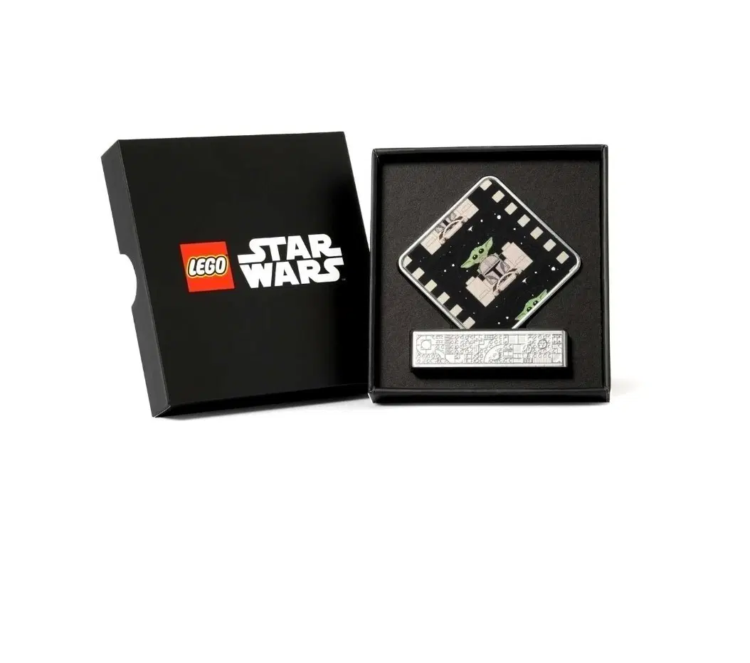 레고 스타워즈 만달로리안 아기 요다 핀 뱃지 세트