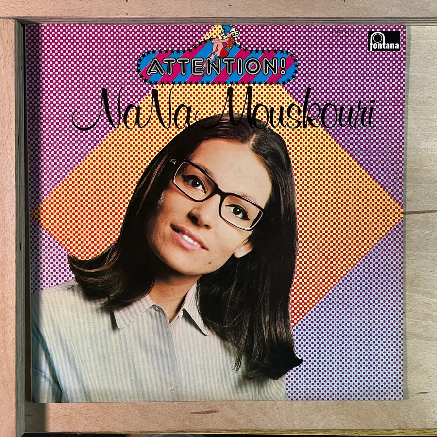 Nana Mouskouri Attention 일본 1973년 LP