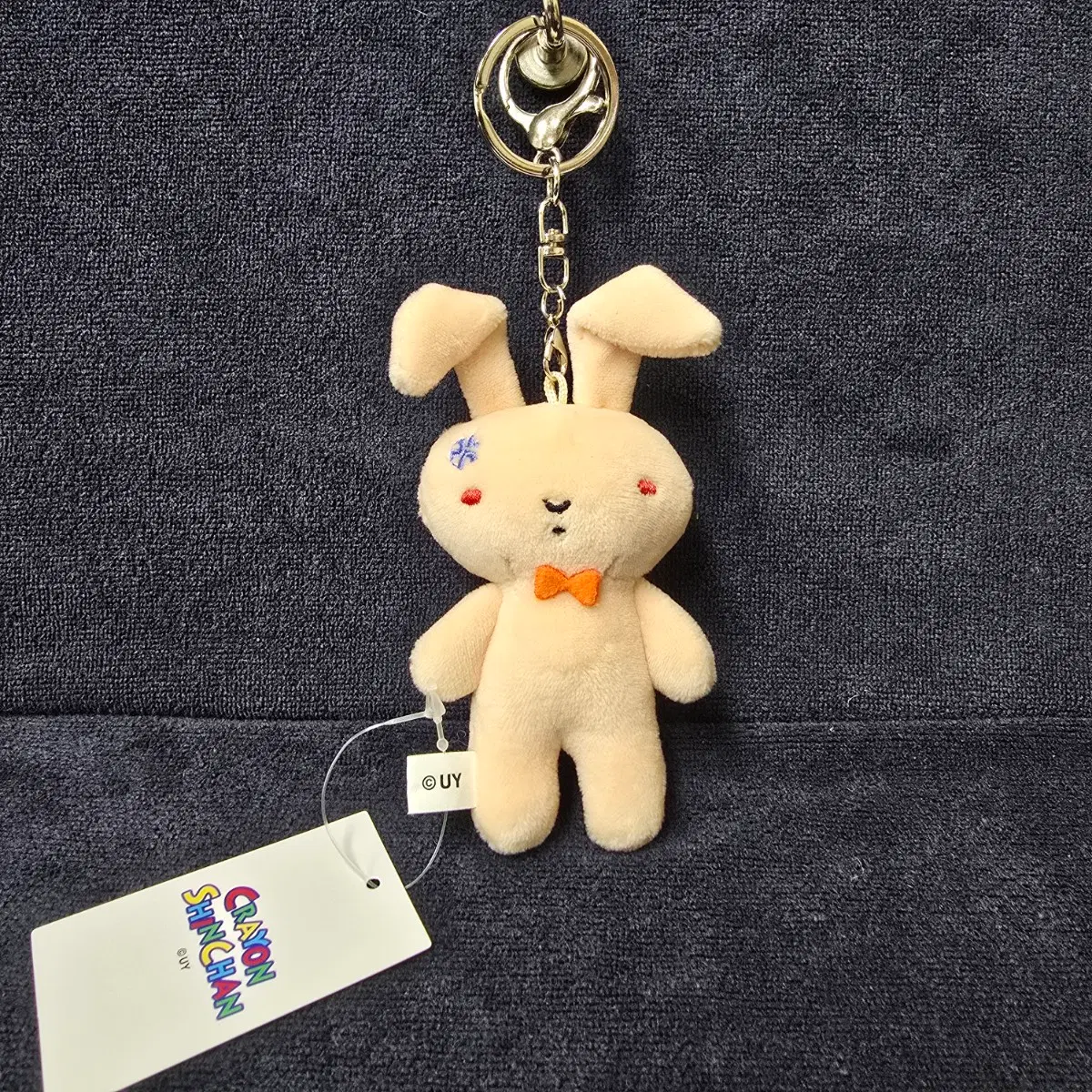 (신상) 앵그리 유리토끼 8cm 짱구는못말려 정품 키링 가방걸이 인형