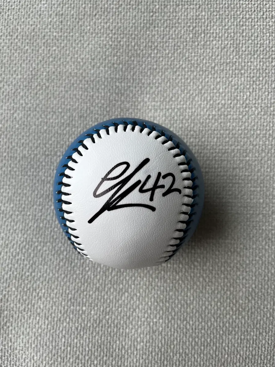 에도폴로 케인 NPB 닛폰햄 로고볼 친필사인