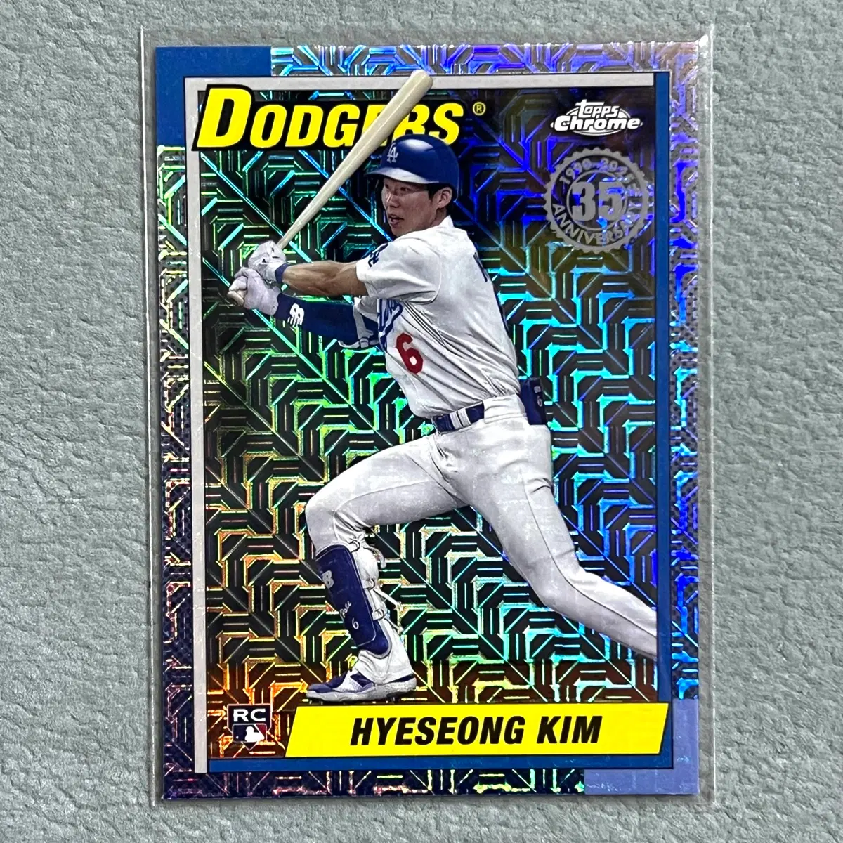MLB)2025 탑스 LA다저스 김혜성 모조 루키