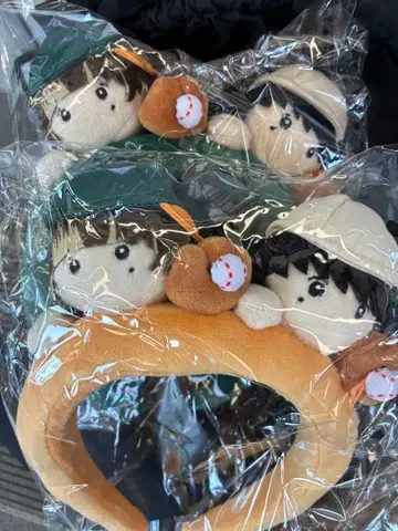 아이묭 고시엔 유초텐 머리띠 2종 세트 현지 완판템 2