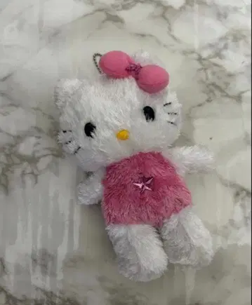 레트로 산리오 키티 초레어 봉제 인형 키링
