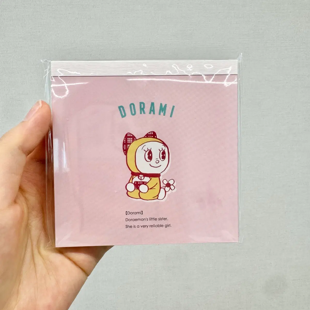 일본정품 도라에몽 도라미 메모지