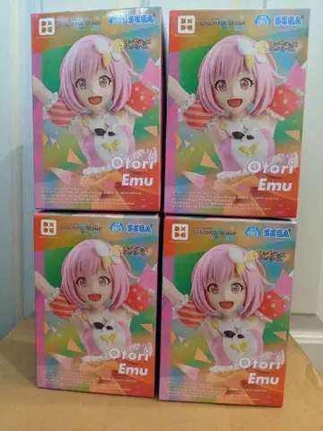[ 4체 세트 ] 프로젝트 세카이 호우 에무 피규어