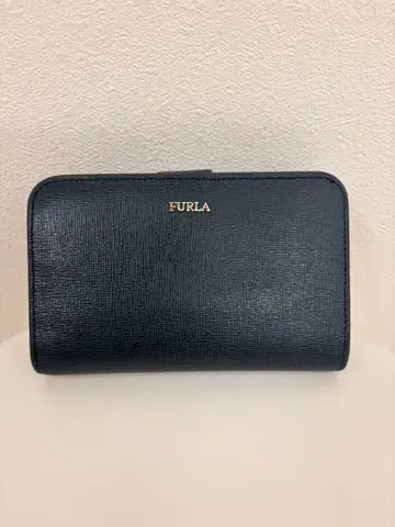 FURLA 접이식 지갑 다크 그린