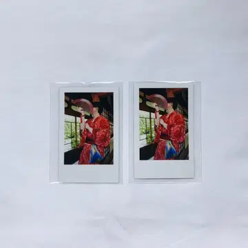 [ 즉시 구매 ] 이레이스 리우라 실사 폴라로이드풍 트레이딩 카드
