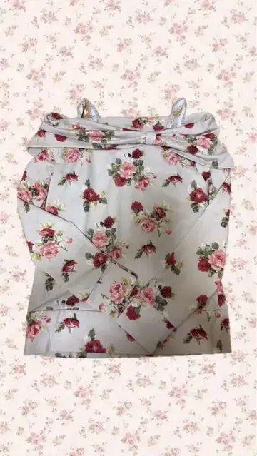 히메카지 히메갸루 꽃무늬 상의