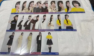 노기자카46 브로마이드 4기생 묶음 판매 22장