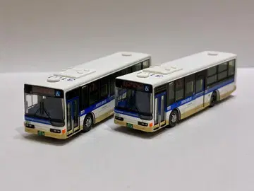 케이오 버스 N 게이지 모형 2대 세트