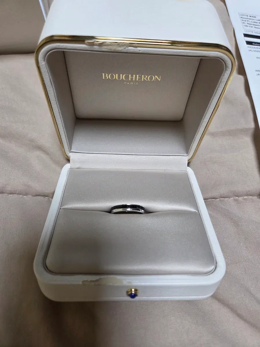 부쉐론 콰트로 블랙에디션 웨딩링 57