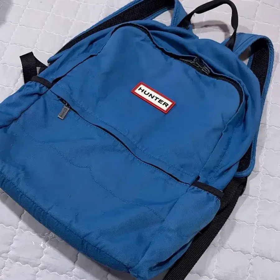 헌터 백팩 파란색