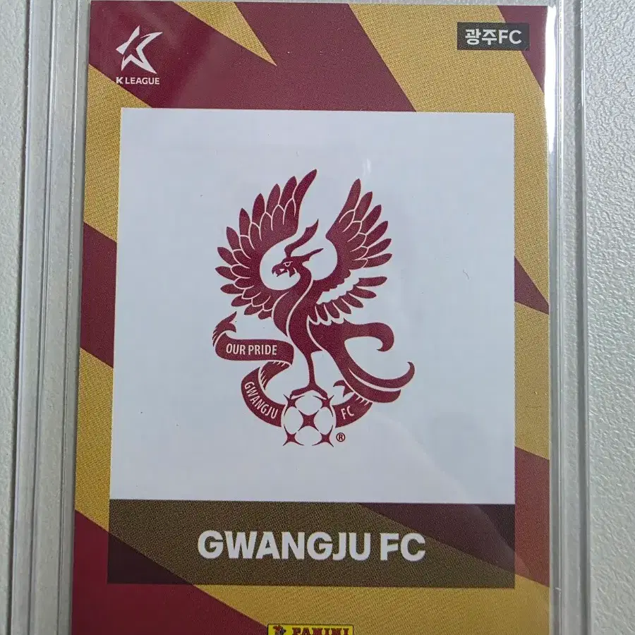 2024 k리그 파니니 광주fc 팀로고 카드 판매