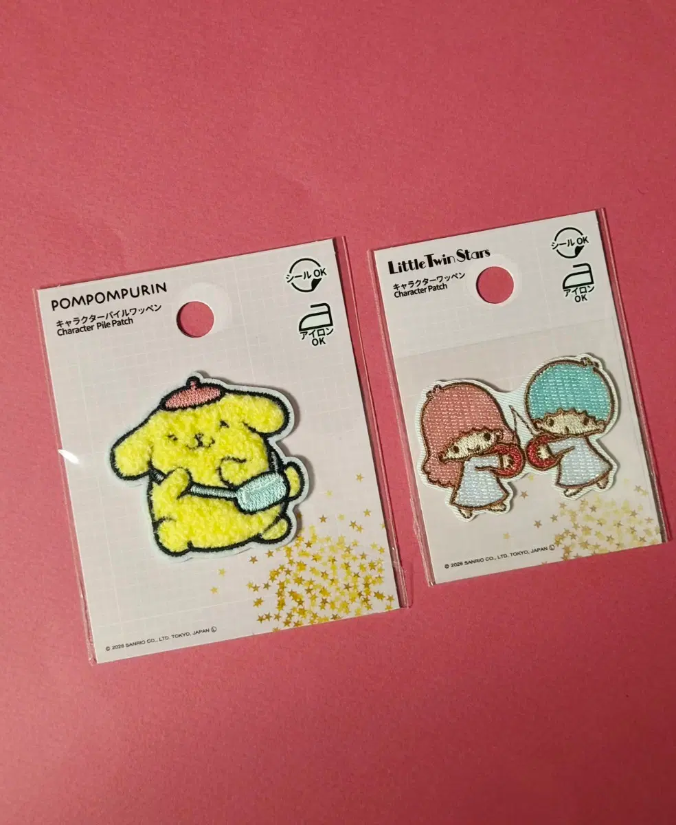 산리오 폼폼푸린 리틀트윈스타 키키라라 캐릭터 와펜 스티커