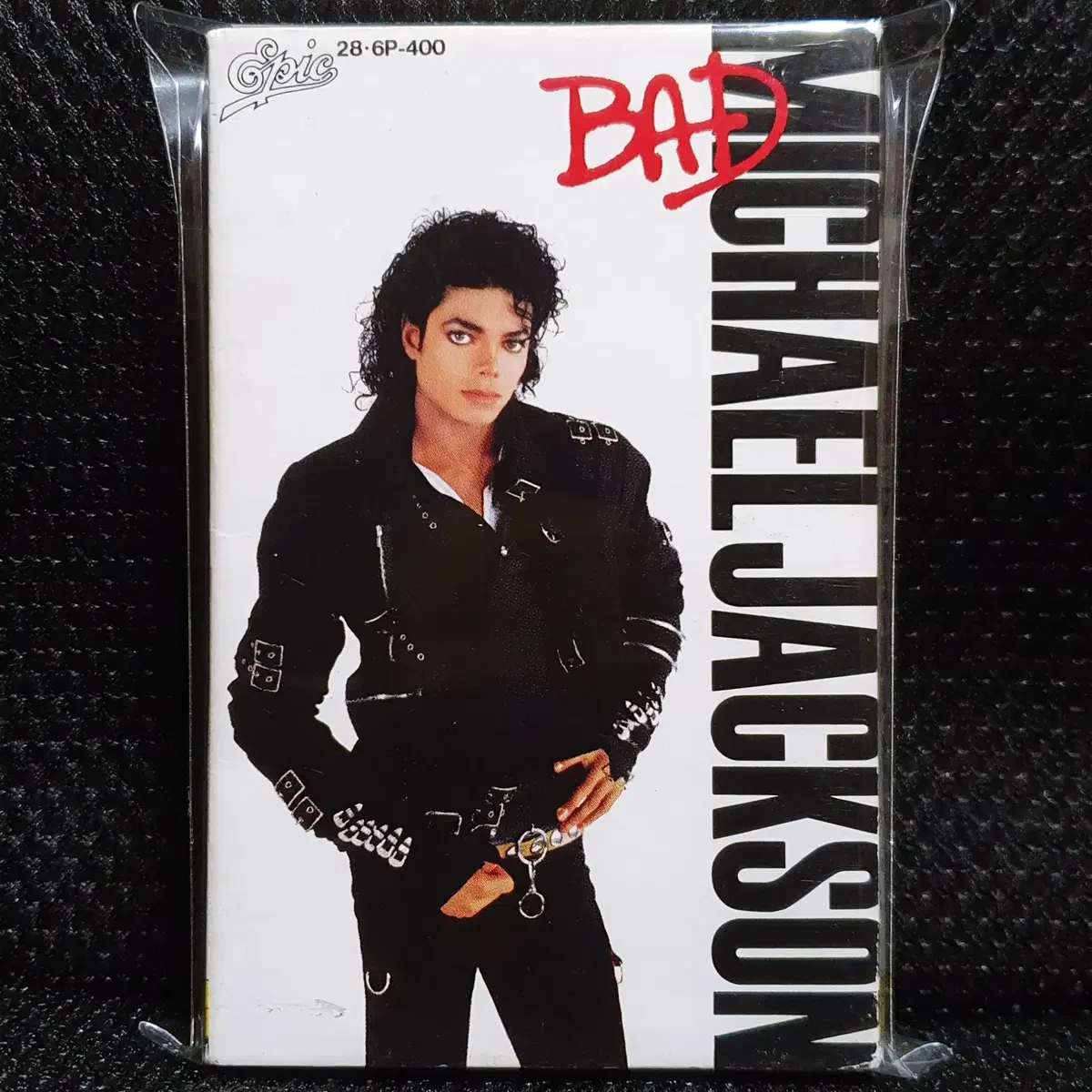 마이클 잭슨 MICHAEL JACKSON BAD 카세트 테이프 일본반