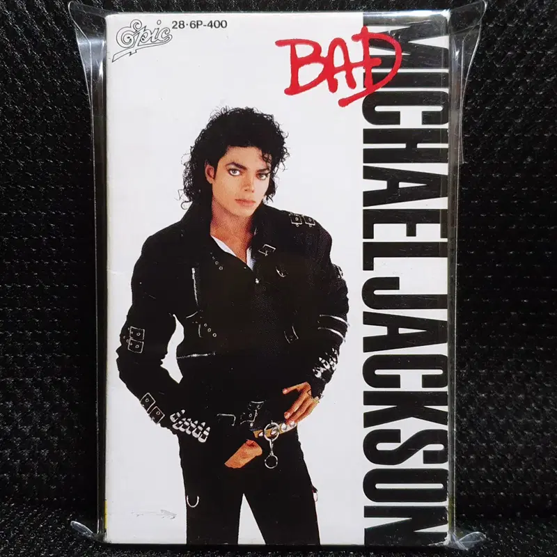 마이클 잭슨 MICHAEL JACKSON BAD 카세트 테이프 일본반