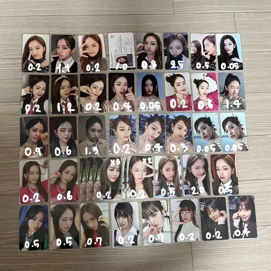 아이브안유진포카판매/사진많음/안유진가을레이장원영리즈이서아이브포카