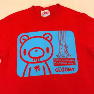 미사용 초레어! 모리 척 공식 GLOOMY 그루미 티셔츠 M 당시 물품