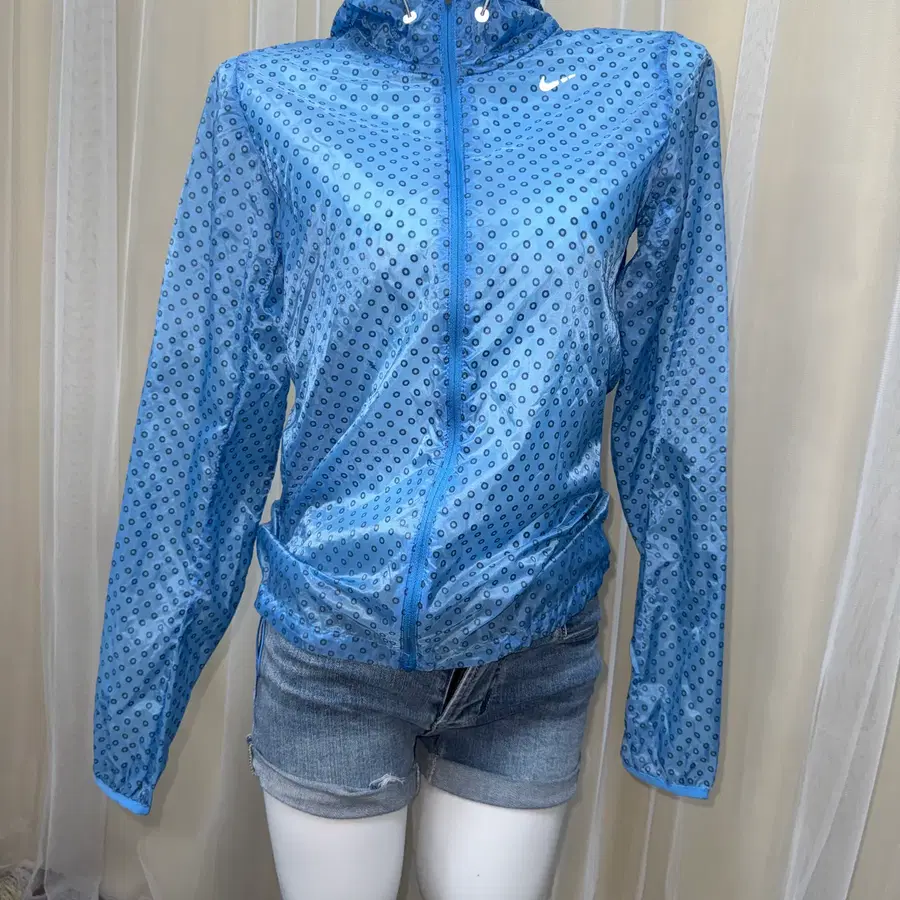 NIKE 나이키 도트 후드 바람막이