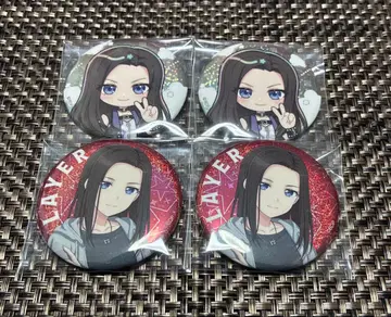 BanG Dream! 뱅드림 레이야 캔뱃지 4개 세트
