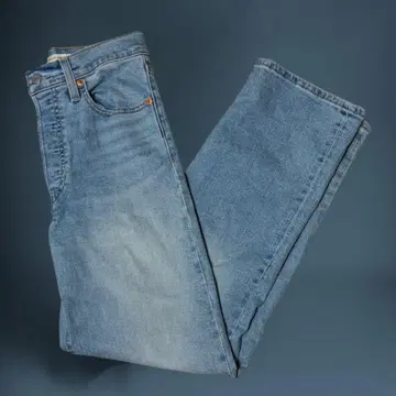 Levi's Ribcage Straight Ankle 데님 팬츠