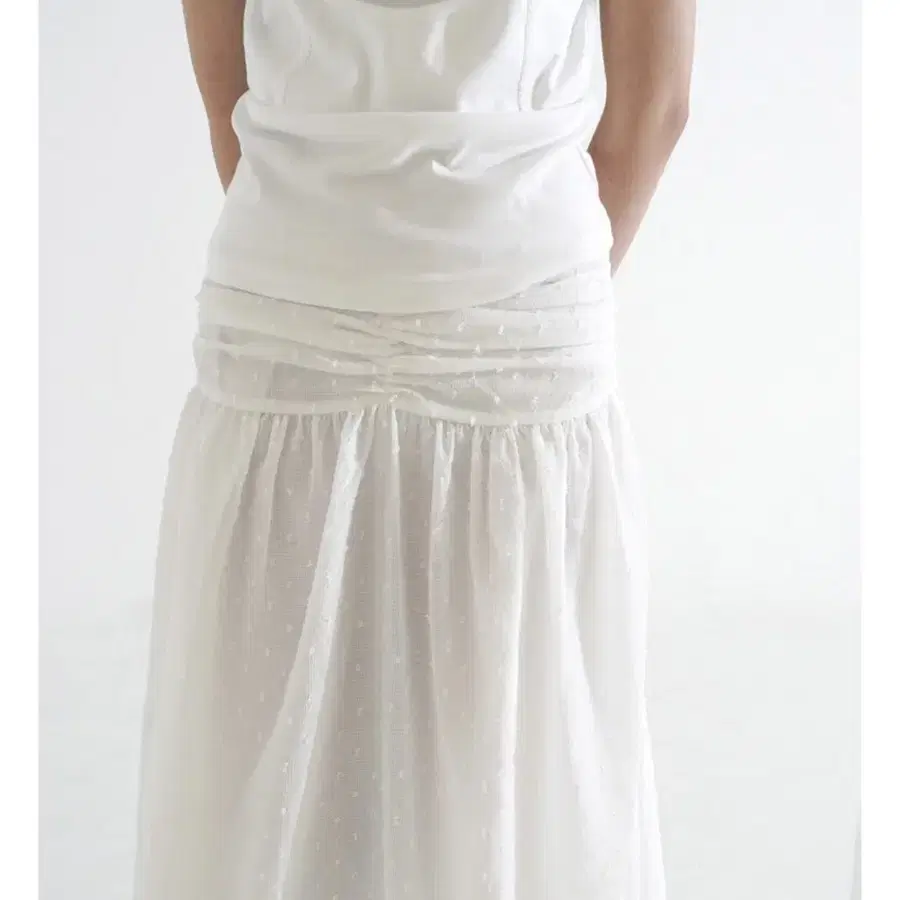 Wsc 아카이브 스커트 Center drape maxi skirt 002
