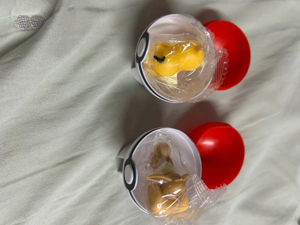 포켓몬 몬스터볼 음료수 피규어