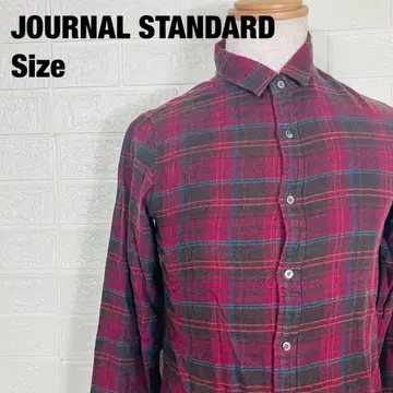 JOURNAL STANDARD 저널 스탠다드 플란넬 셔츠 406