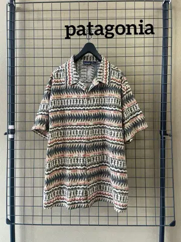 patagonia 파타고니아 네이티브 무늬 1997 A/C 반팔 셔츠