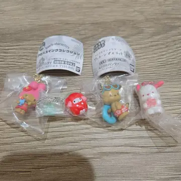 [ 새상품 ] 산리오 마이멜로디 포차코 가샤폰 4종 세트