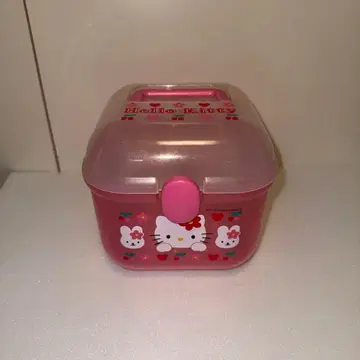 [레어] 헬로키티 소품함 케이스 헤이세이 레트로 빈티지 컬렉션