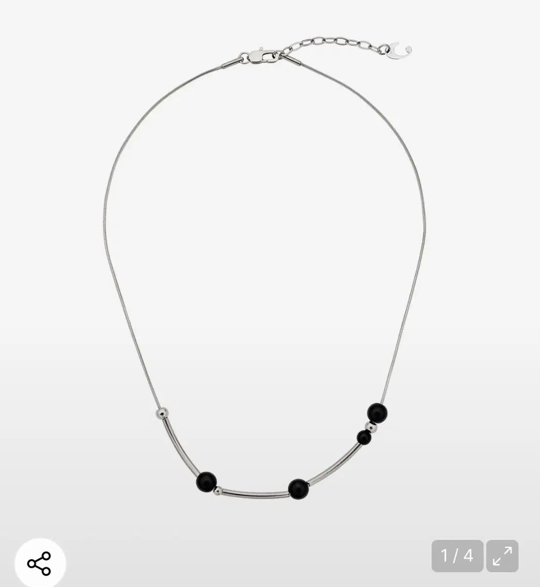 세이지가세이지 Module Necklace (Black) 목걸이