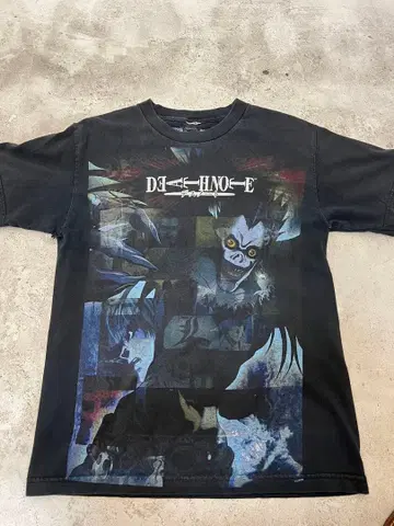 DEATH NOTE 데스노트 T셔츠 남성용