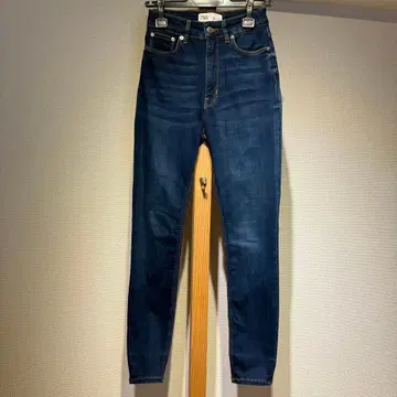 ZARA 자라 데님 스키니 팬츠 인디고 블루 4282