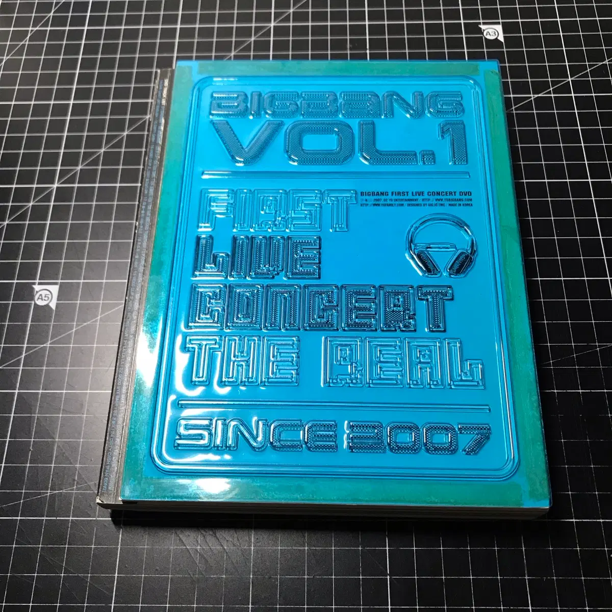 빅뱅 콘서트 라이브 vol.1 2007 첫번째 DVD the real